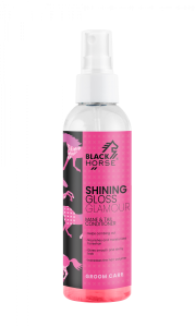 Shining Gloss Glamour Black Horse - 150ml odżywka do grzywy i ogona