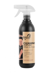 Cleaning Leather Spray and Foam Black Horse - 500ml pianka do czyszczenia skór