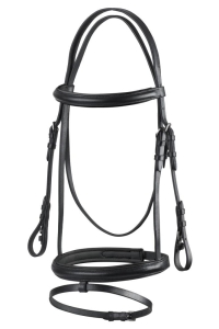 Ogłowie Simple START - czarny/czarny