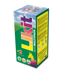 Multipack lizawek LIKIT, 3x 650g