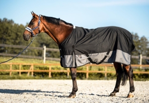 Derka padokowa z polarem START 0g 600d - black/dark grey