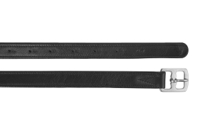 Puśliska skórzane wzmacniane 145cm START - czarne