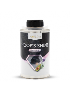 Olej do kopyt Hoof's Shine HORSELINEPRO - z brokatem 450ml