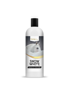 Szampon Snow White HORSELINEPRO - 500ml dla siwych koni
