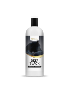 Szampon Deep Black HORSELINEPRO - 500ml dla koni karych i ciemnych