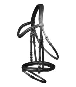 Ogłowie X-Line London WALDHAUSEN - black