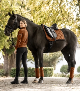 Czaprak Valencia WALDHAUSEN  - cinnamon/black