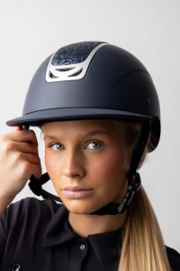 Kask Arix II  Glitter HORZE - Dark Blue/Dark Blue