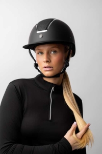 Kask Monarch Metallic Glitter II HORZE -  Black/Black