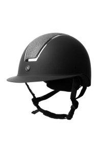 Kask Monarch Metallic Glitter II HORZE -  Black/Dark Grey