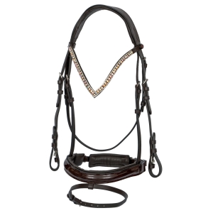 Ogłowie Woden START - brązowy/brązowy