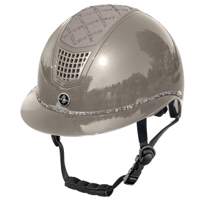 Kask QUANTINUM W-V SPOTLIGHT SHINY SILVER FAIR PLAY - migdałowy