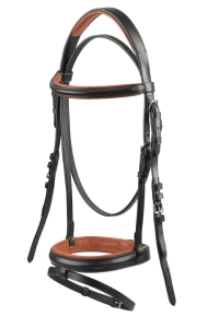 Ogłowie SimpleColor START - czarny/brązowy